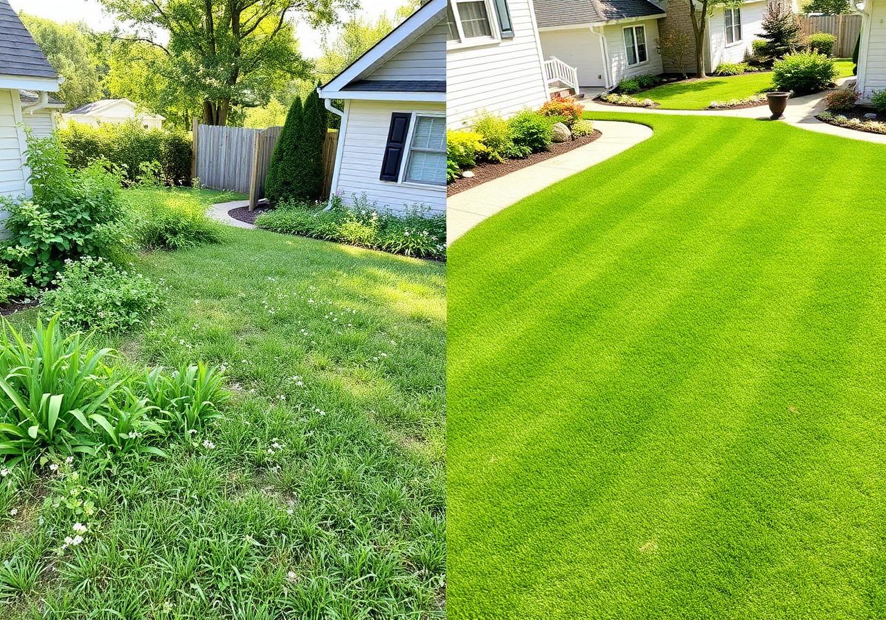Landscaping transformation 1